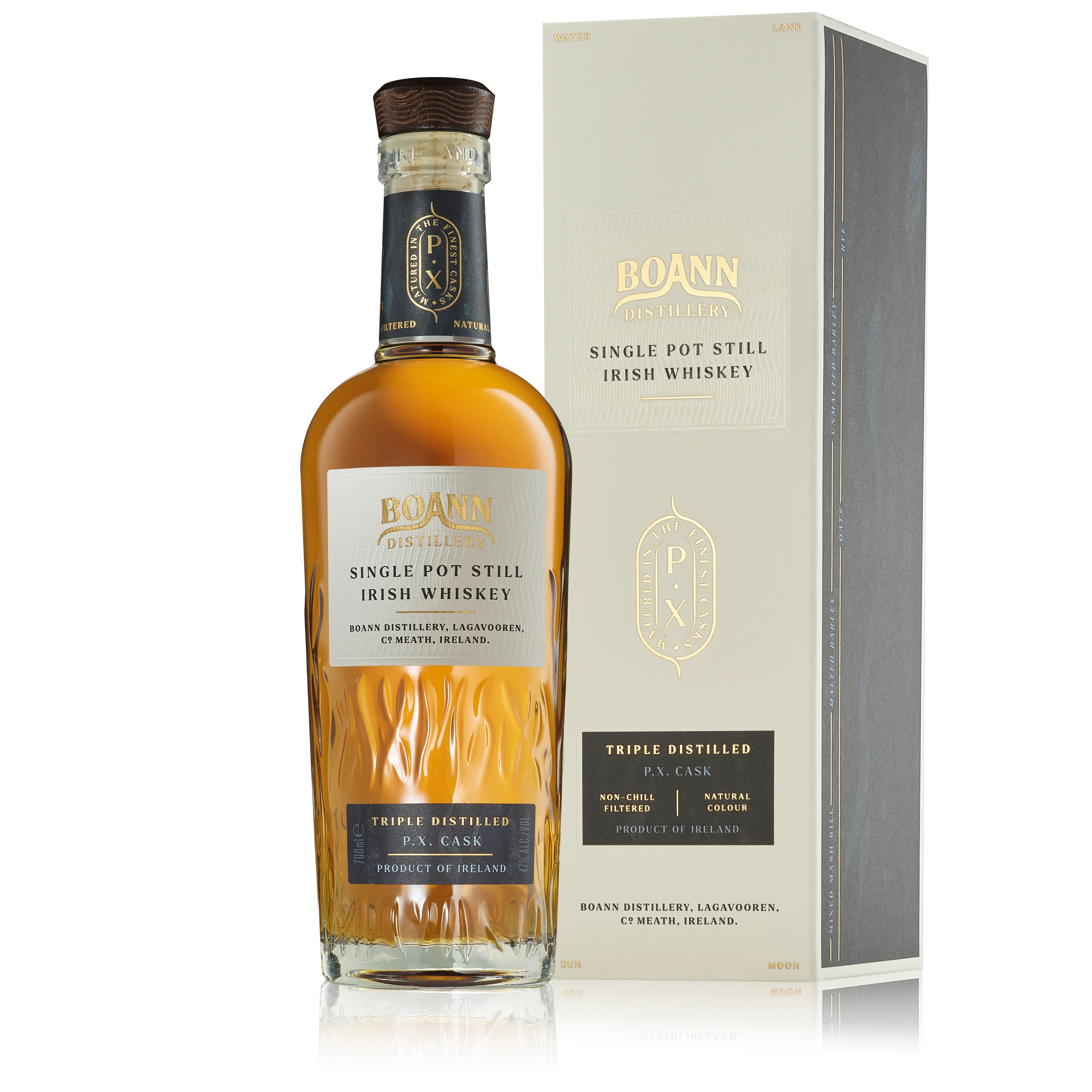 Boann P.X. Ír Whiskey 47% 0,7 LITER