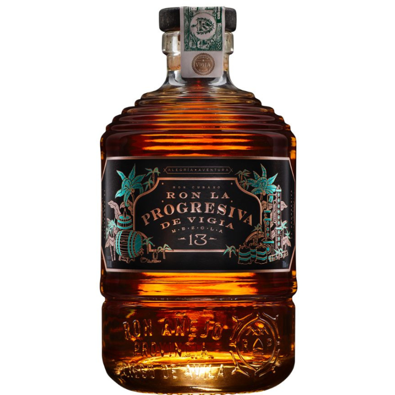 LA PROGRESIVA; 13 BY VIGIA RUM; 41%; 0,7 LITER