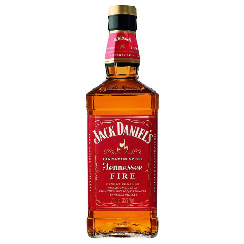 Jack Daniels; FIRE whiskey alapú likőr; 35%; 0,7 LITER DRS