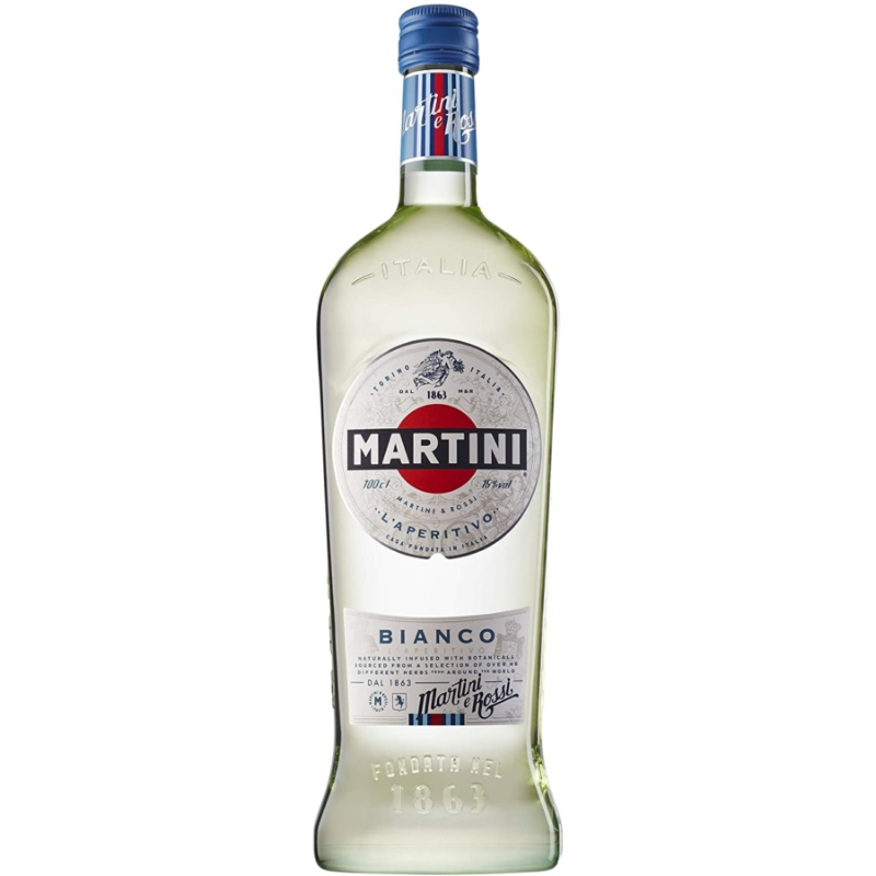 Martini Bianco édes vermut 15% 1 LITER DRS